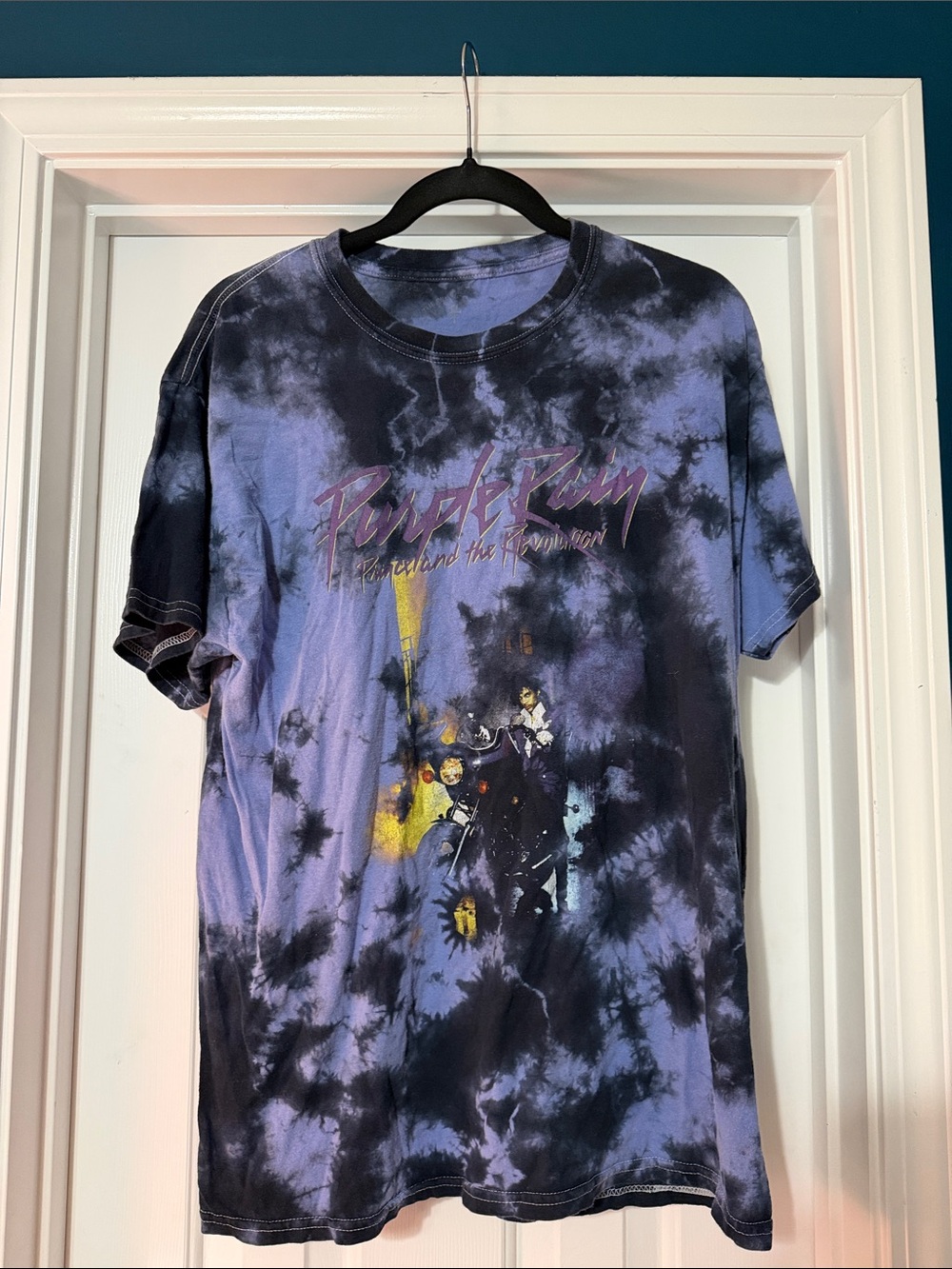 Prince official Purple Tie-Dye Graphic Tee - purple rain